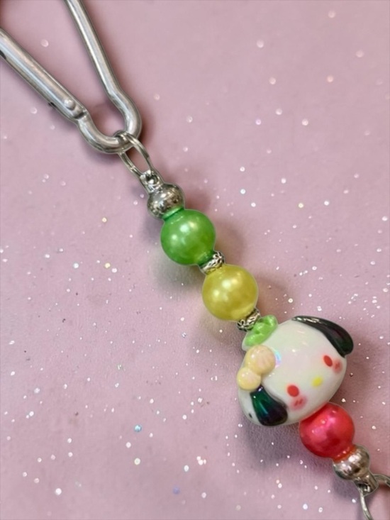 Alaska wild rose designs Other - Pochaco Colorful Beaded Keychain, Bag, or Backpack charm. Hello Kitty family.